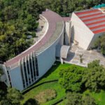 Vista aérea del Centro Nacional de las Artes, fotografía de archivo de 2023; no muestra la Feria de las Calacas de 2026.
