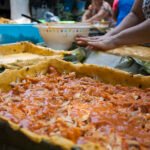 Mucbipollo o pib yucateco preparado en 2019; fotografía de archivo.