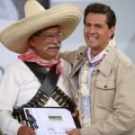 Personas adultas mayores en un acto público en Ciudad de México, imagen de archivo de 2015.