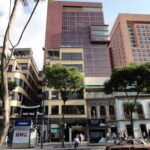 Edificios de la Secretaría de Relaciones Exteriores y del Tribunal Superior de Justicia vistos desde la Alameda Central en 2013; imagen de archivo.