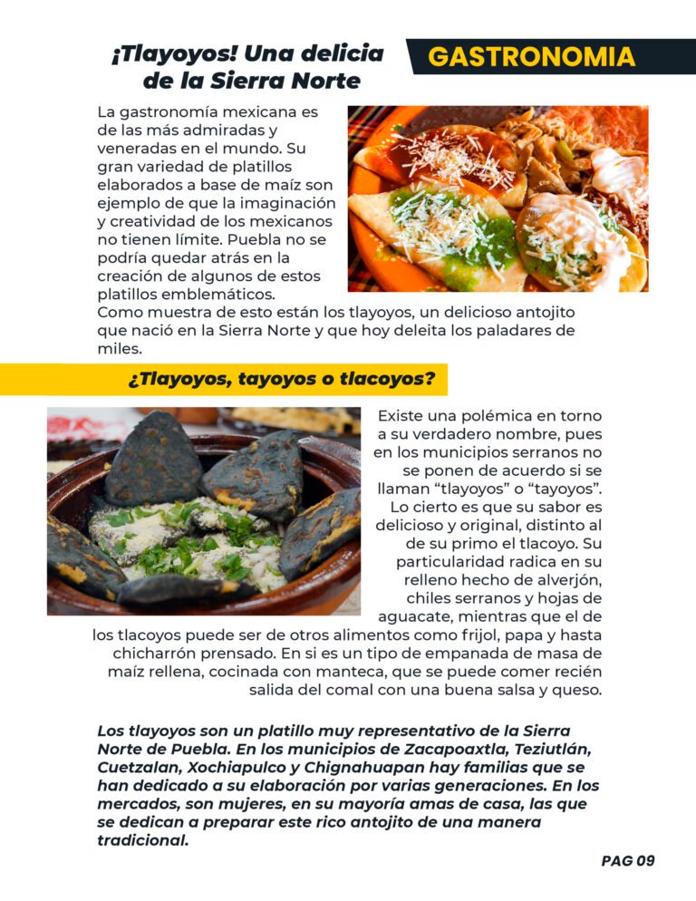 Tlayoyos servidos en un plato, material editorial previo de Mexica TV sobre cocina poblana